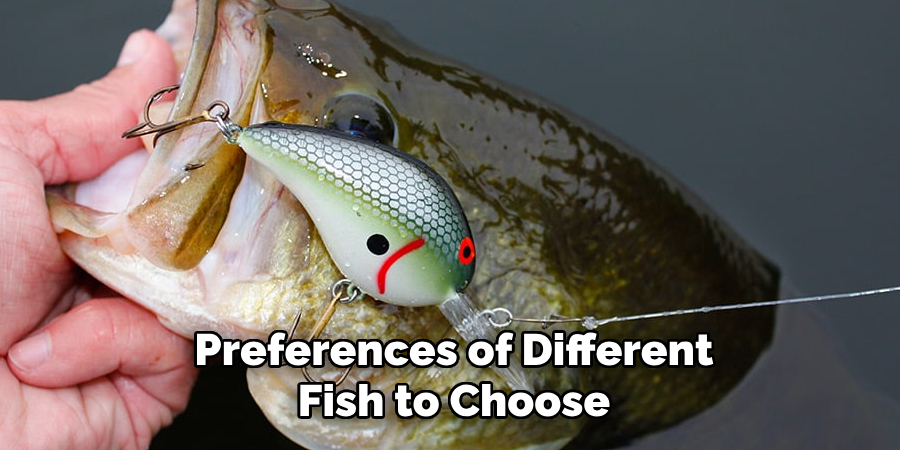 Preferences of Different Fish to Choose