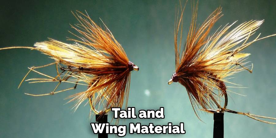 Tail and
Wing Material
