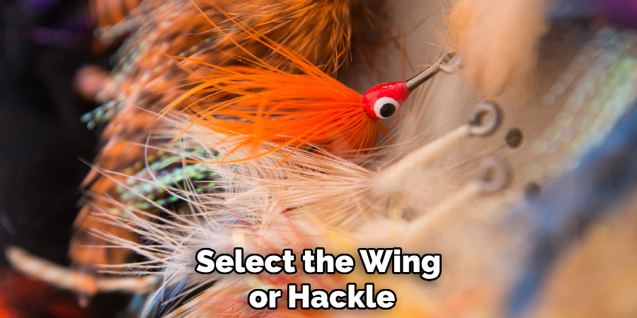 Select the Wing or Hackle