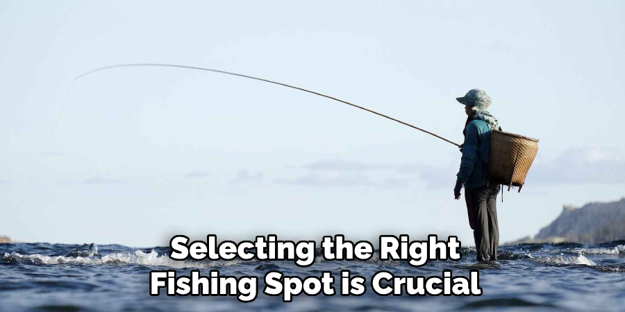 Selecting the Right
Fishing Spot is Crucial