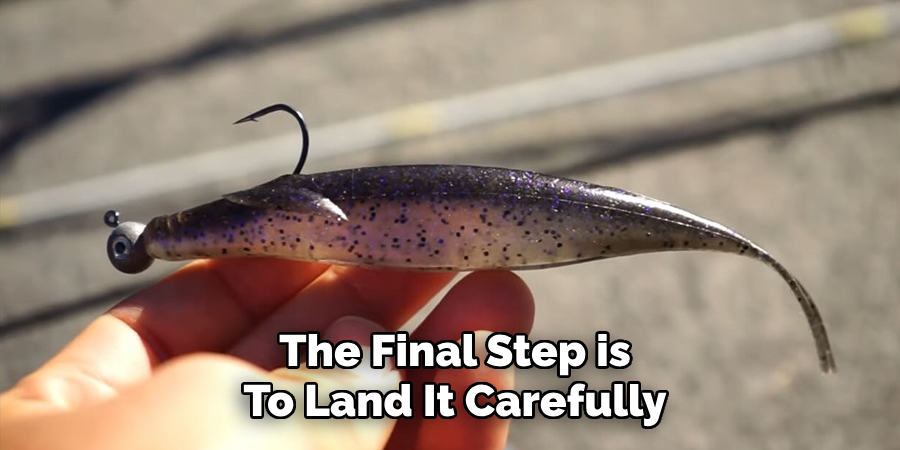 The Final Step is To Land It Carefully
