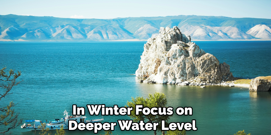 In Winter Focus on
Deeper Water Level
