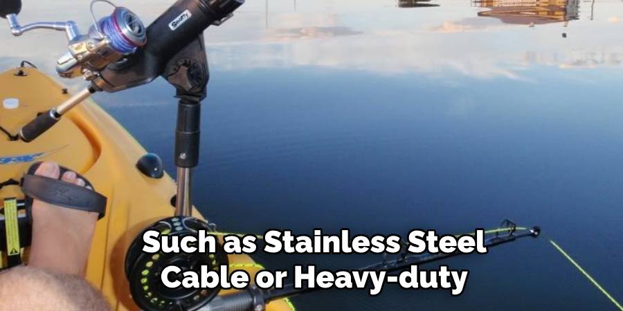 Such as Stainless Steel Cable or Heavy-duty
